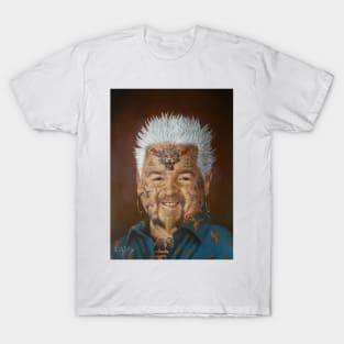 Flavor Town Explosion | Guy Fieri Face Tattoos & More | Magnet | Chipmunk Smile tattoos need a job randy T-Shirt